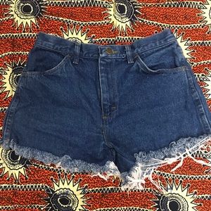 High waisted Denim Shorts